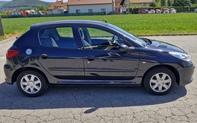 Peugeot 206 plus cena 7200 przebieg: 199000, rok produkcji 2010 z Wodzisław Śląski małe 106